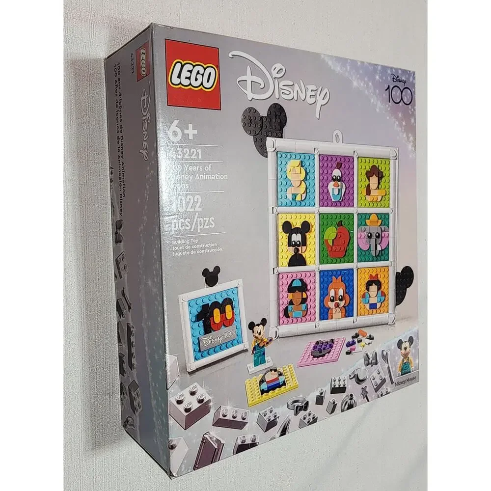 LEGO Disney 100 Years Of Disney Animation Icons 1022 pcs